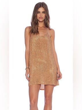 MLV Carmen Sequin Dress in Camel